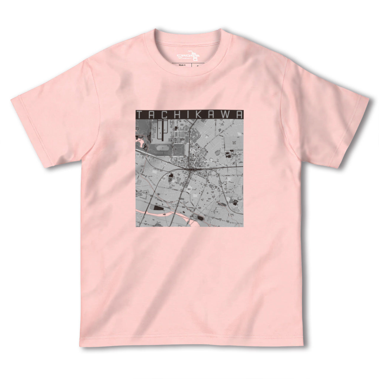 【立川(東京都)】地図柄ヘビーウェイトTシャツ