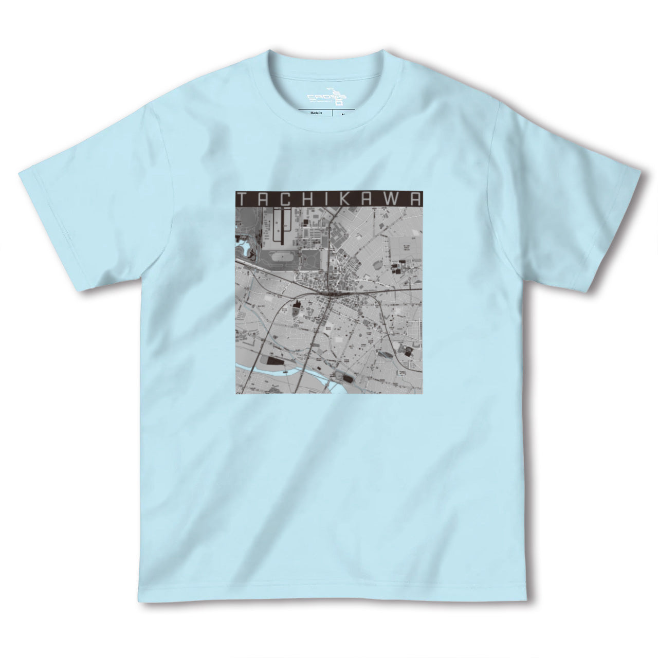 【立川(東京都)】地図柄ヘビーウェイトTシャツ