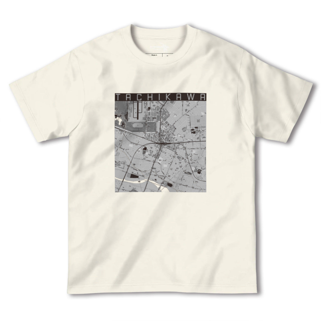 【立川(東京都)】地図柄ヘビーウェイトTシャツ