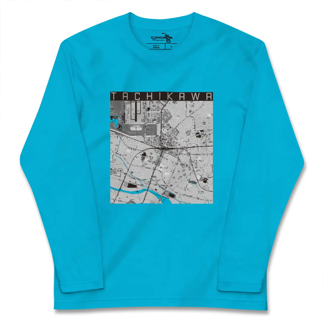 【立川(東京都)】地図柄ロングスリーブTシャツ