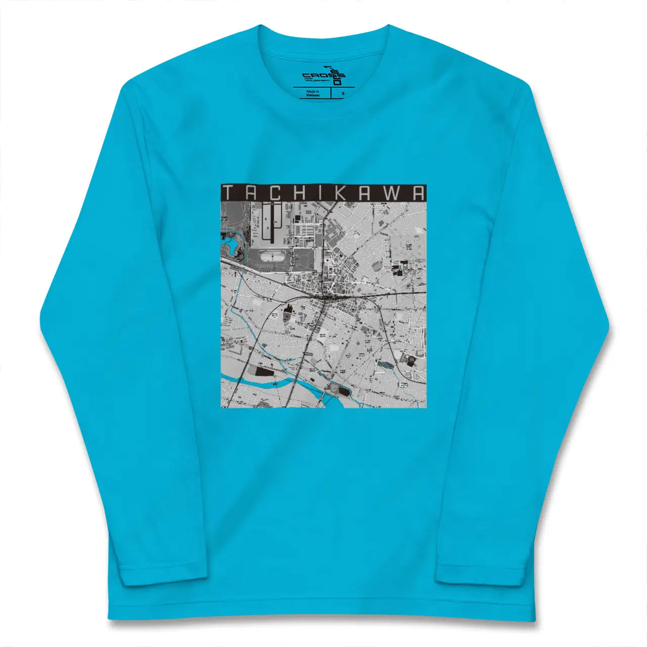 【立川(東京都)】地図柄ロングスリーブTシャツ