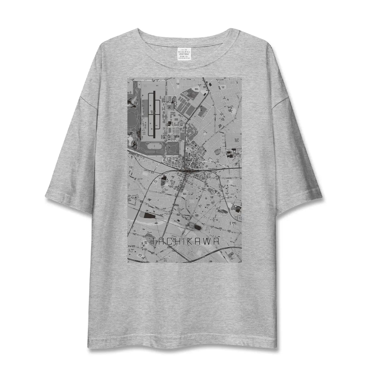 【立川(東京都)】地図柄ビッグシルエットTシャツ