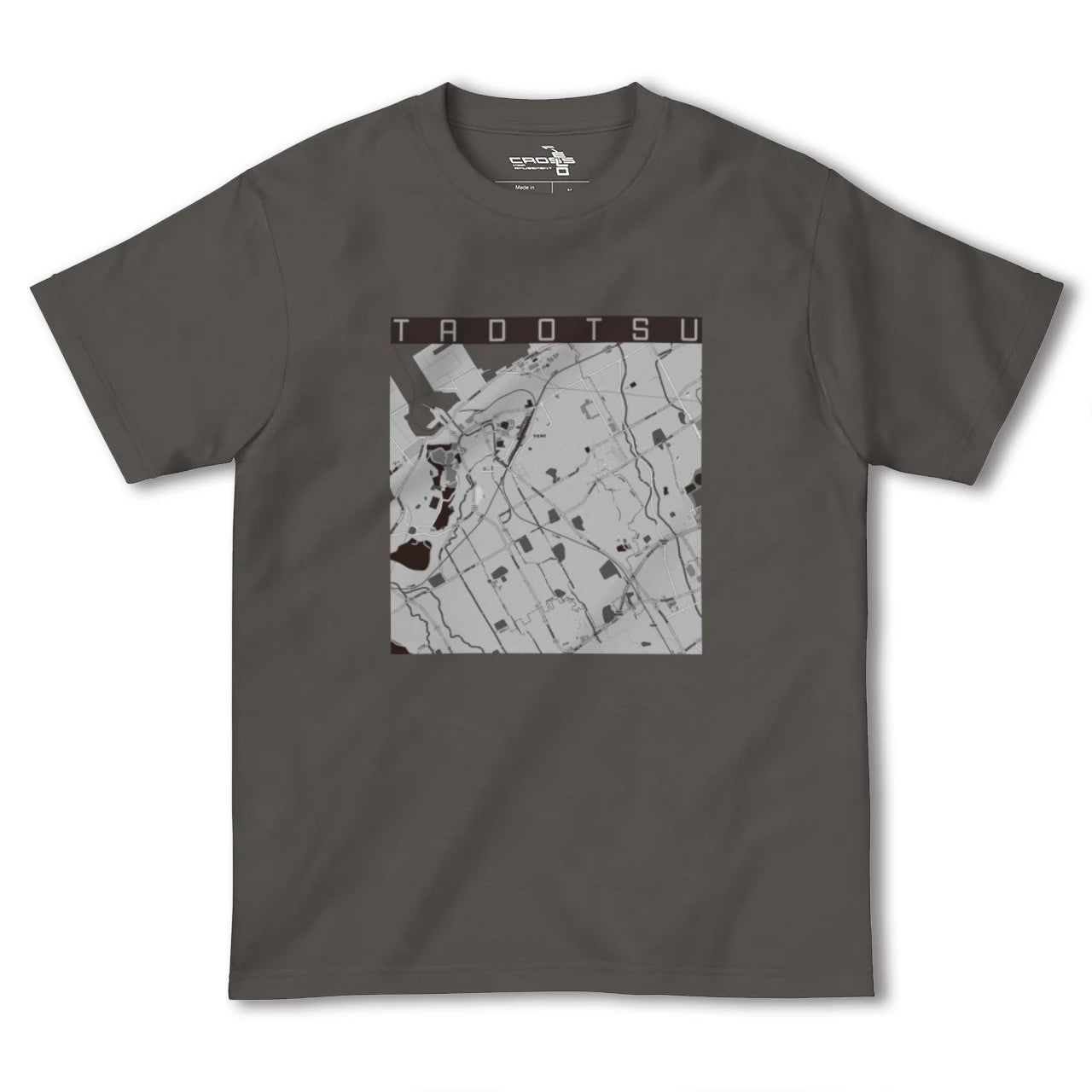 【多度津(香川県)】地図柄ヘビーウェイトTシャツ