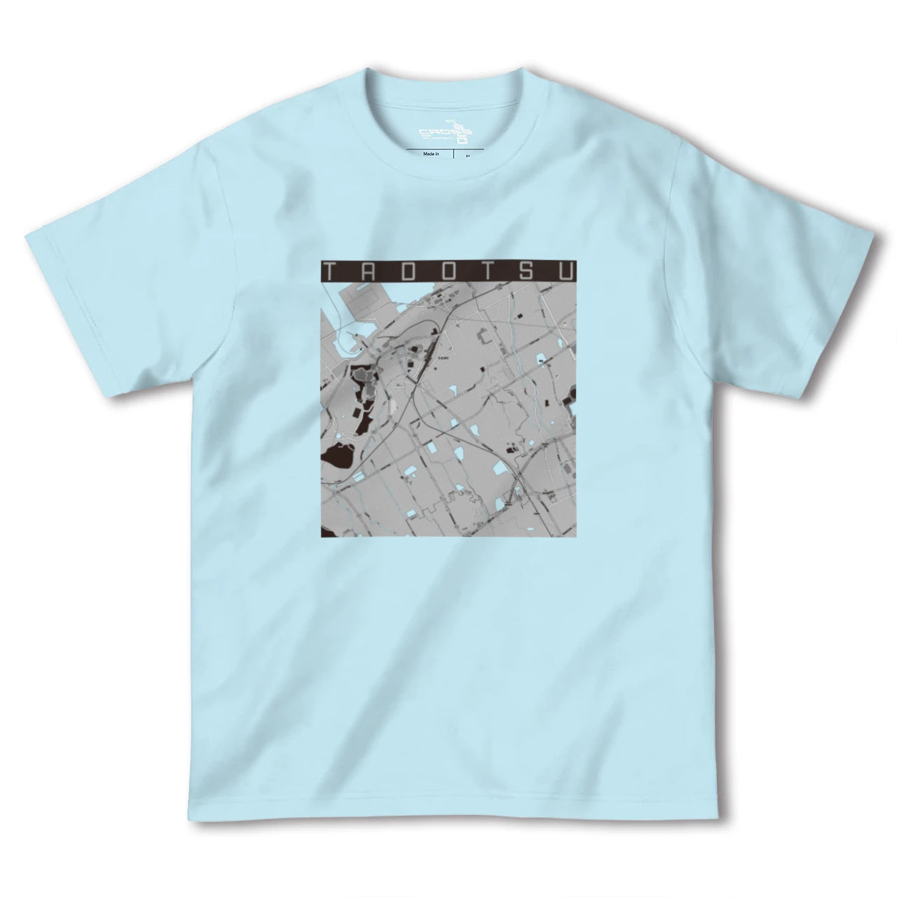 【多度津(香川県)】地図柄ヘビーウェイトTシャツ