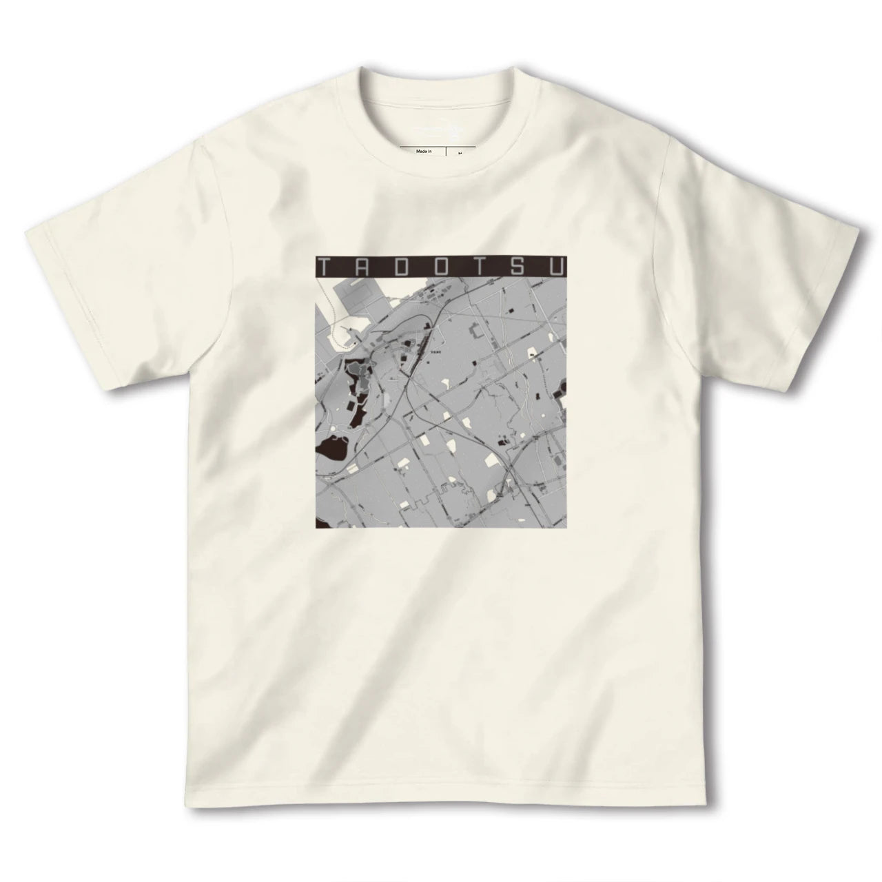 【多度津(香川県)】地図柄ヘビーウェイトTシャツ
