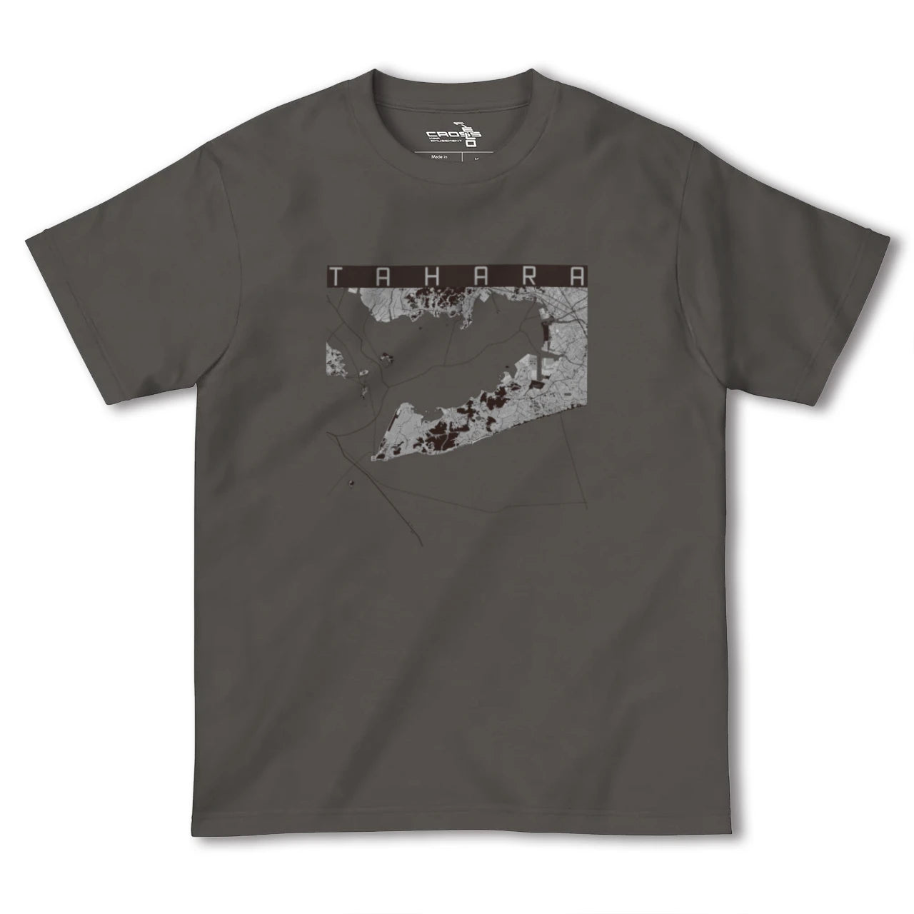 【田原(愛知県)】地図柄ヘビーウェイトTシャツ