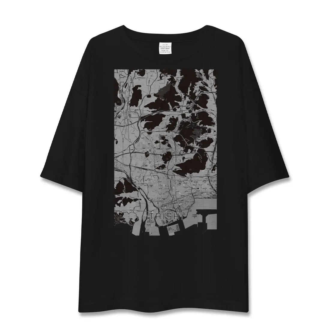 【太子(兵庫県)】地図柄ビッグシルエットTシャツ