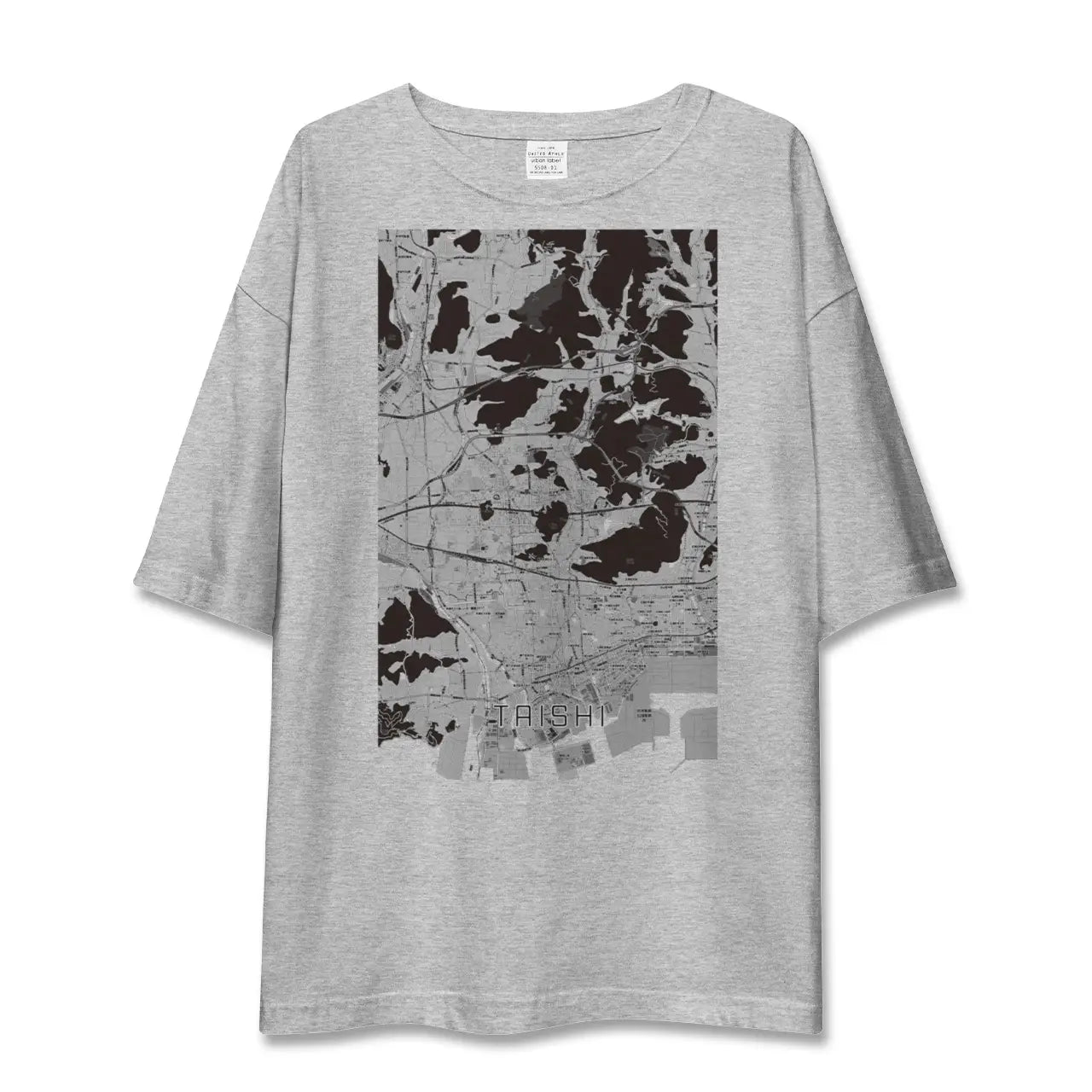 【太子(兵庫県)】地図柄ビッグシルエットTシャツ