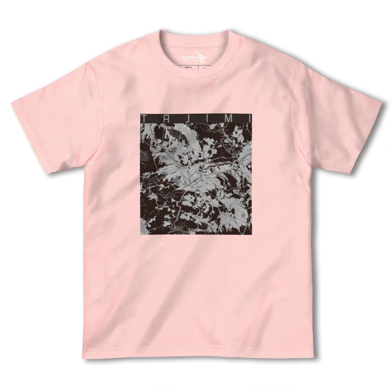 【多治見(岐阜県)】地図柄ヘビーウェイトTシャツ