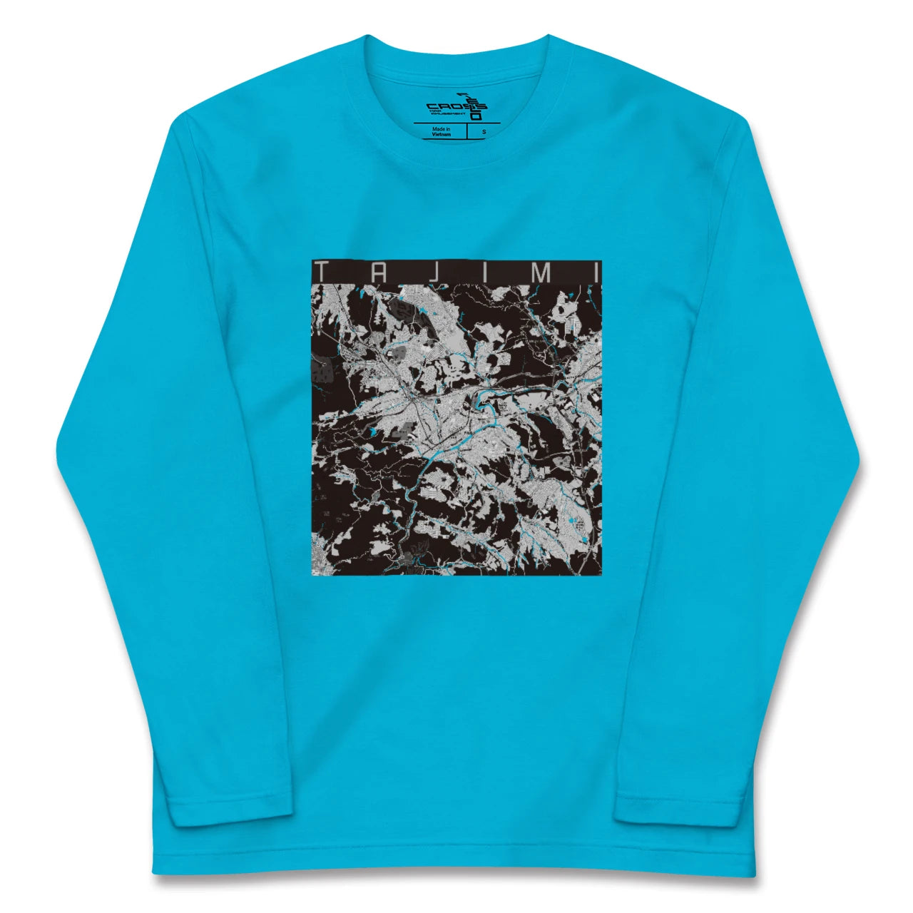 【多治見(岐阜県)】地図柄ロングスリーブTシャツ