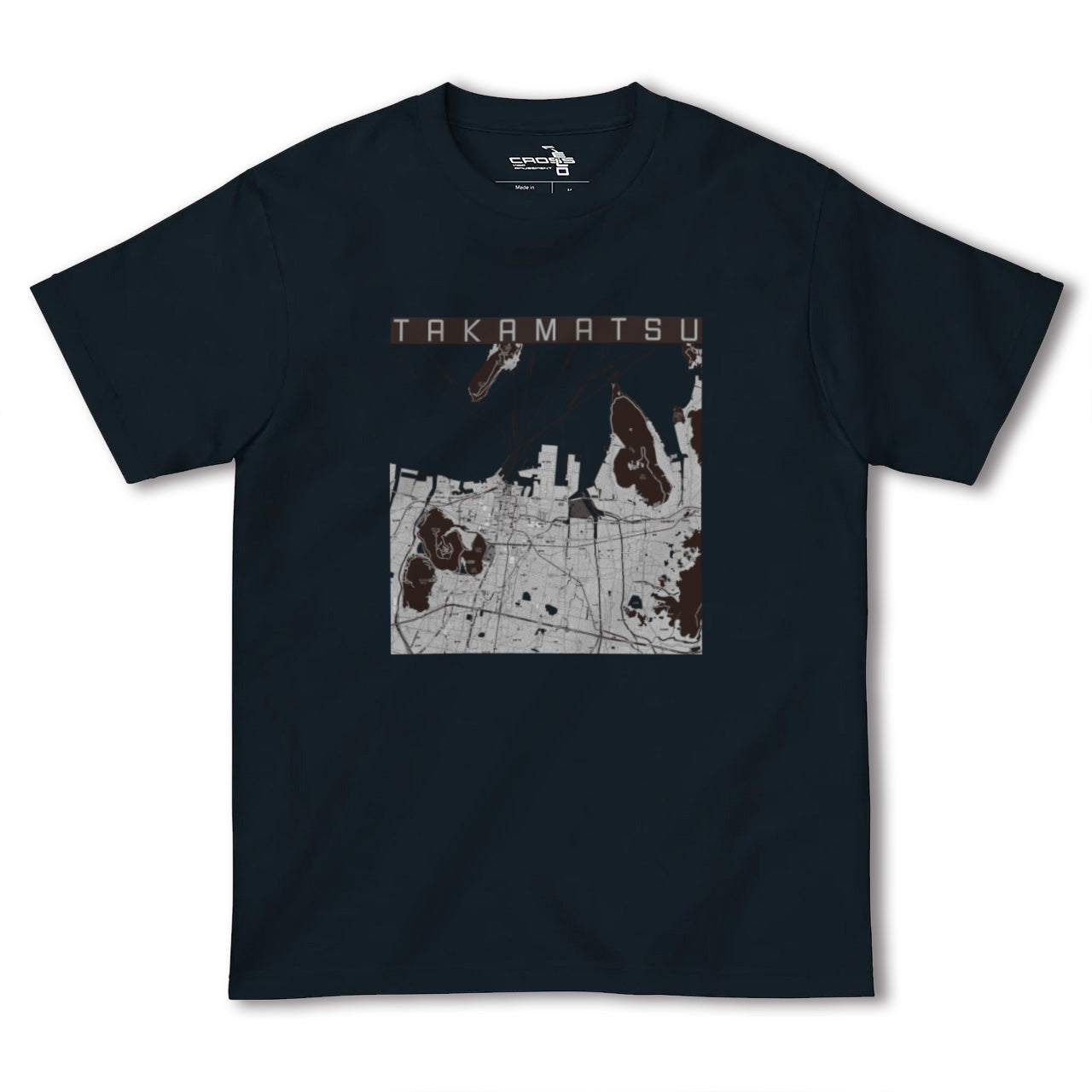 【高松(香川県)】地図柄ヘビーウェイトTシャツ