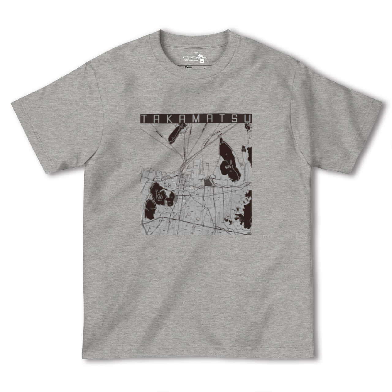 【高松(香川県)】地図柄ヘビーウェイトTシャツ