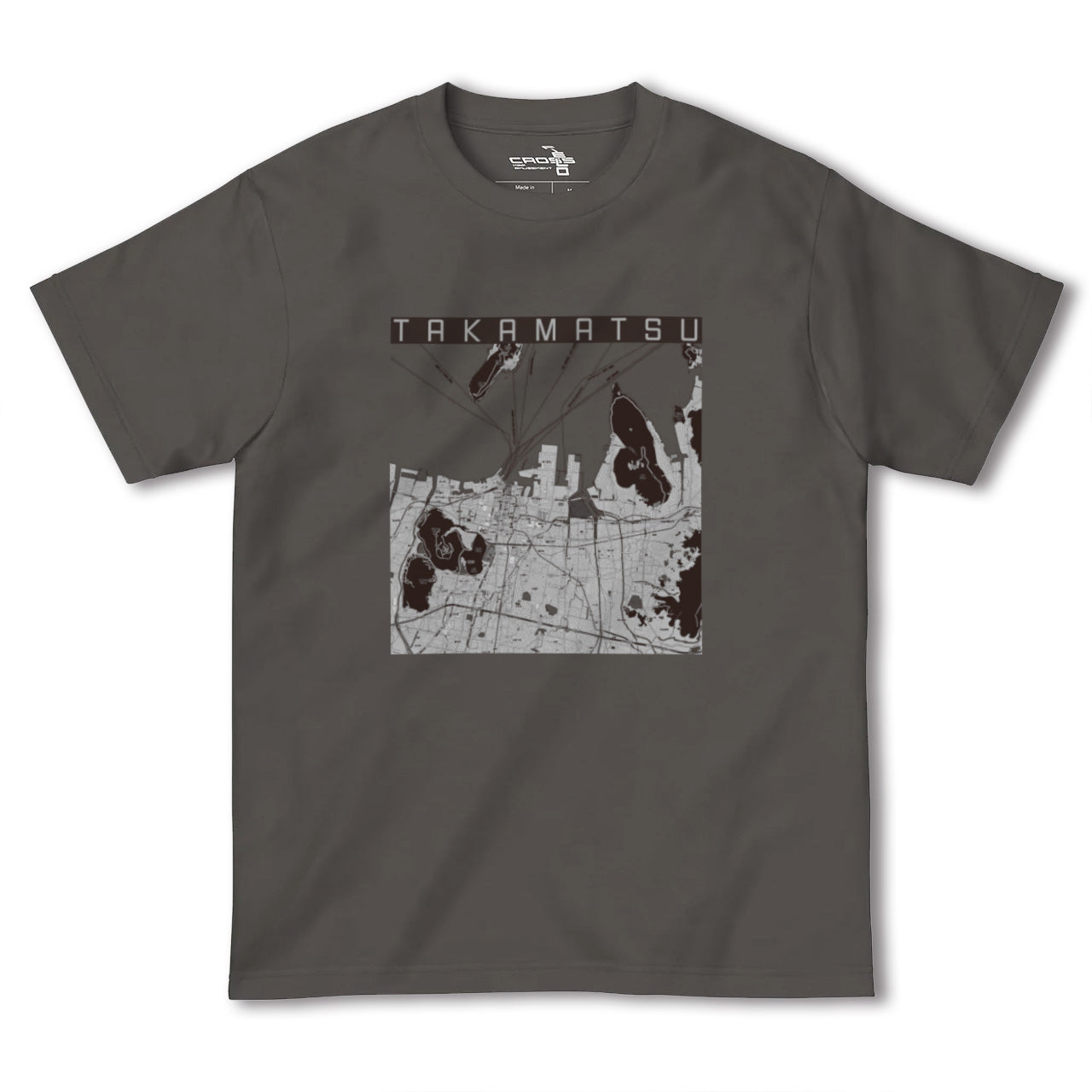 【高松(香川県)】地図柄ヘビーウェイトTシャツ