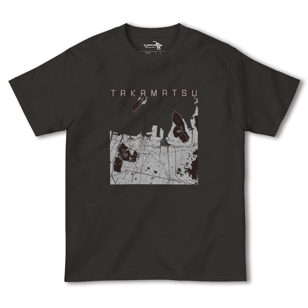 【高松(香川県)】地図柄ヘビーウェイトTシャツ