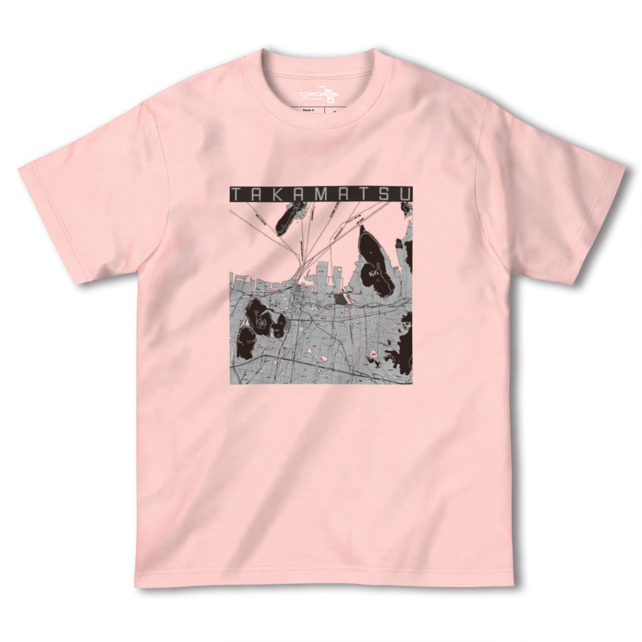 【高松(香川県)】地図柄ヘビーウェイトTシャツ