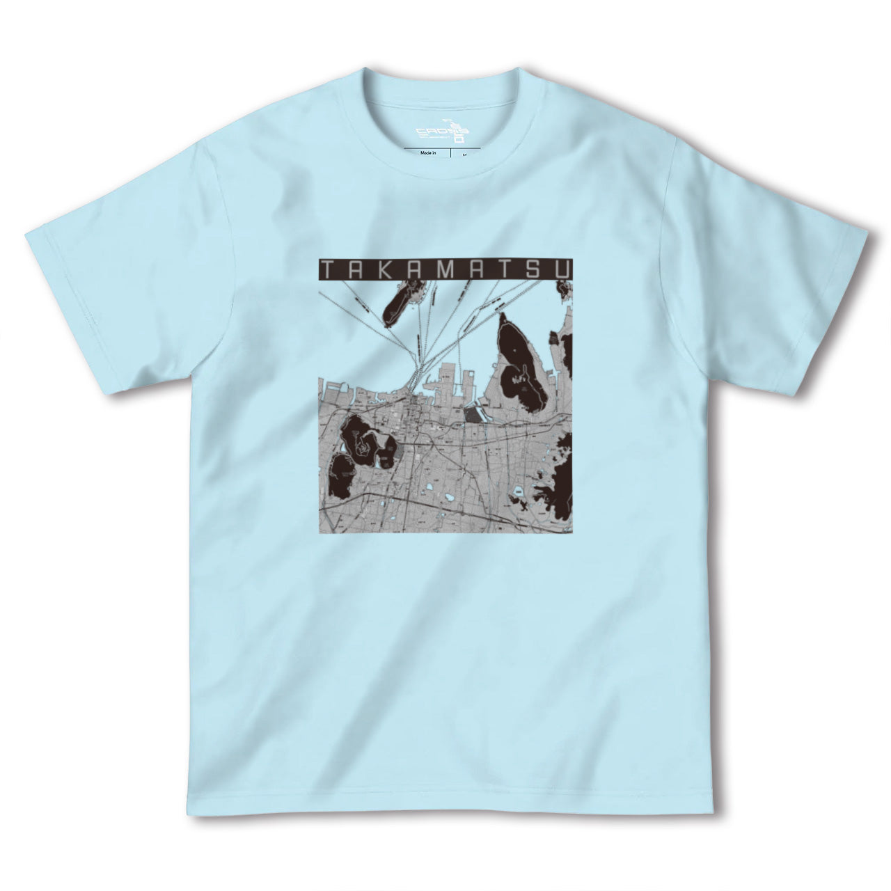 【高松(香川県)】地図柄ヘビーウェイトTシャツ