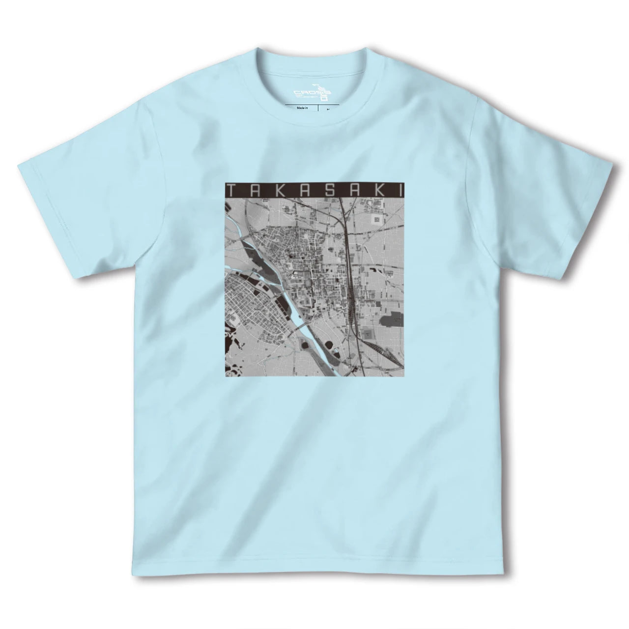 【高崎(群馬県)】地図柄ヘビーウェイトTシャツ