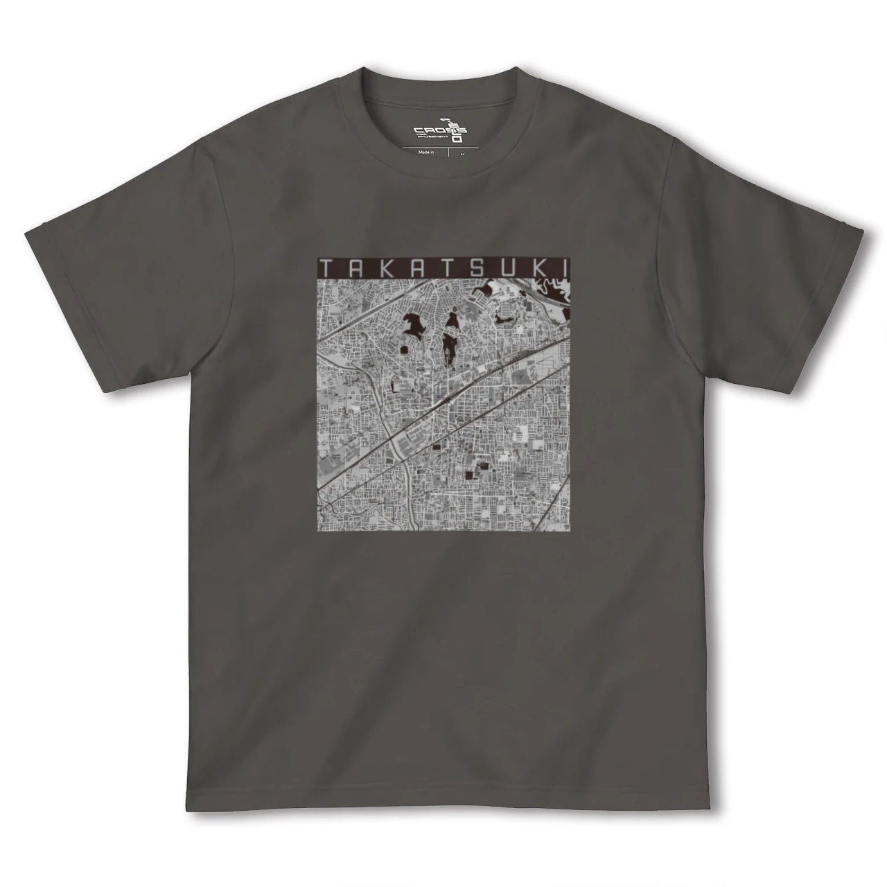 【高槻(大阪府)】地図柄ヘビーウェイトTシャツ