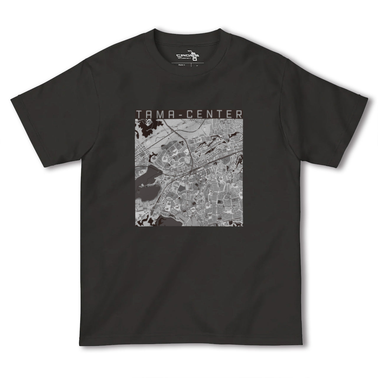 【多摩センター(東京都)】地図柄ヘビーウェイトTシャツ