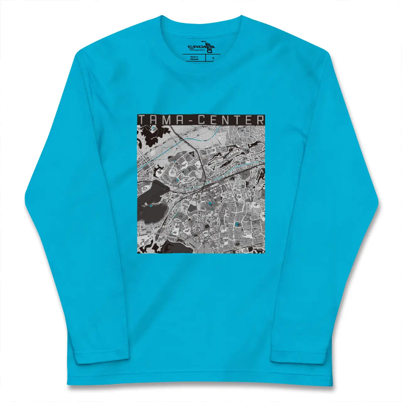 【多摩センター(東京都)】地図柄ロングスリーブTシャツ