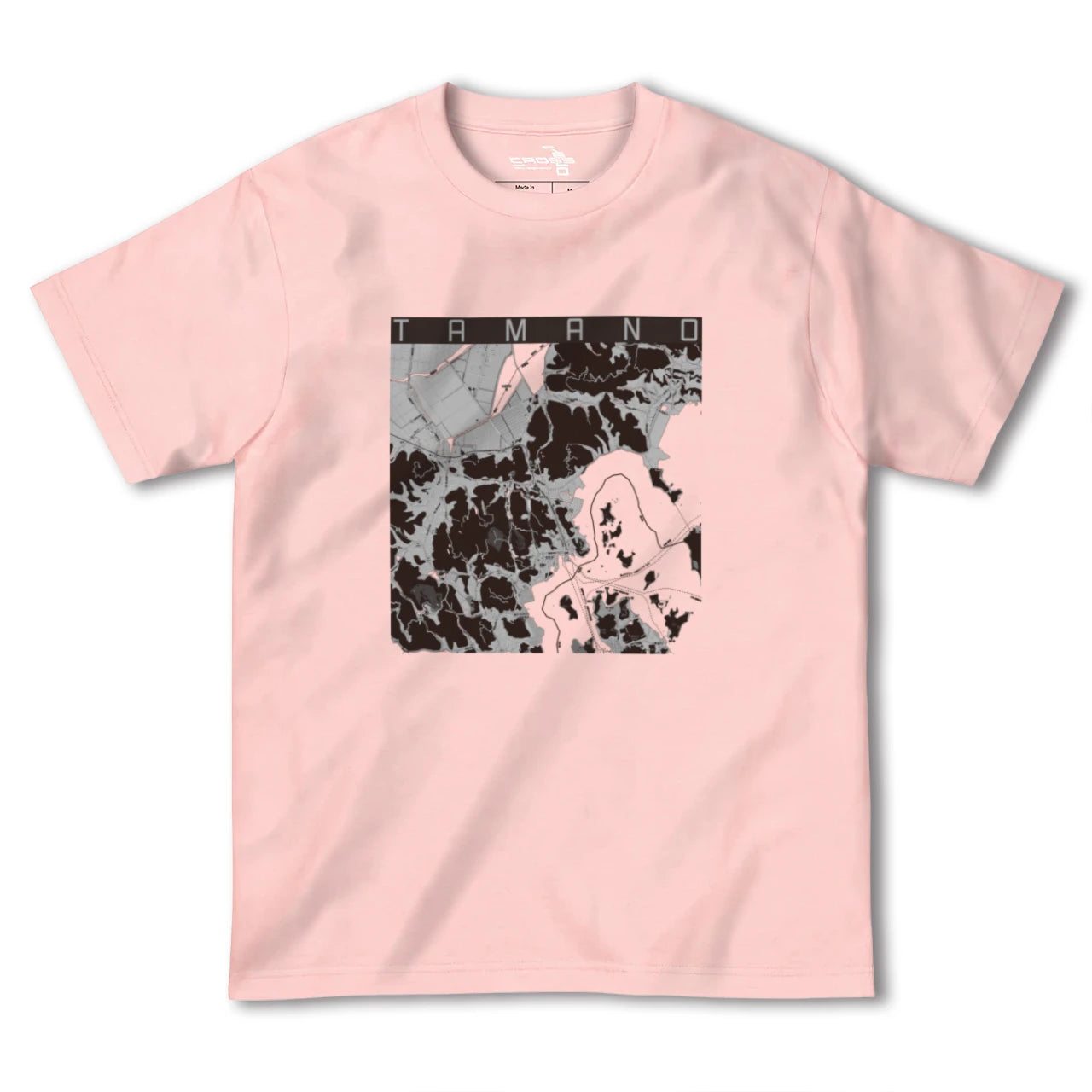 【玉野(岡山県)】地図柄ヘビーウェイトTシャツ