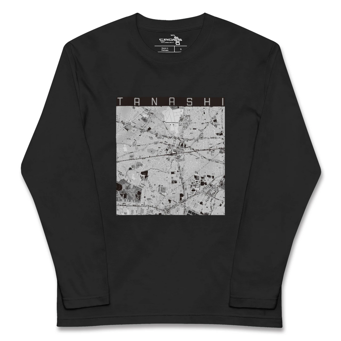 【田無(東京都)】地図柄ロングスリーブTシャツ