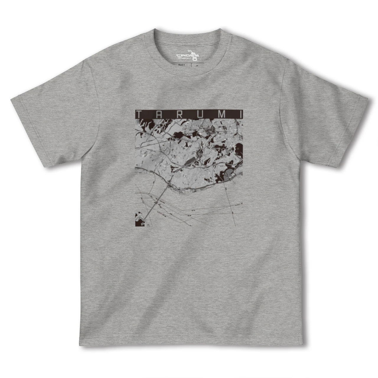 【垂水(兵庫県)】地図柄ヘビーウェイトTシャツ