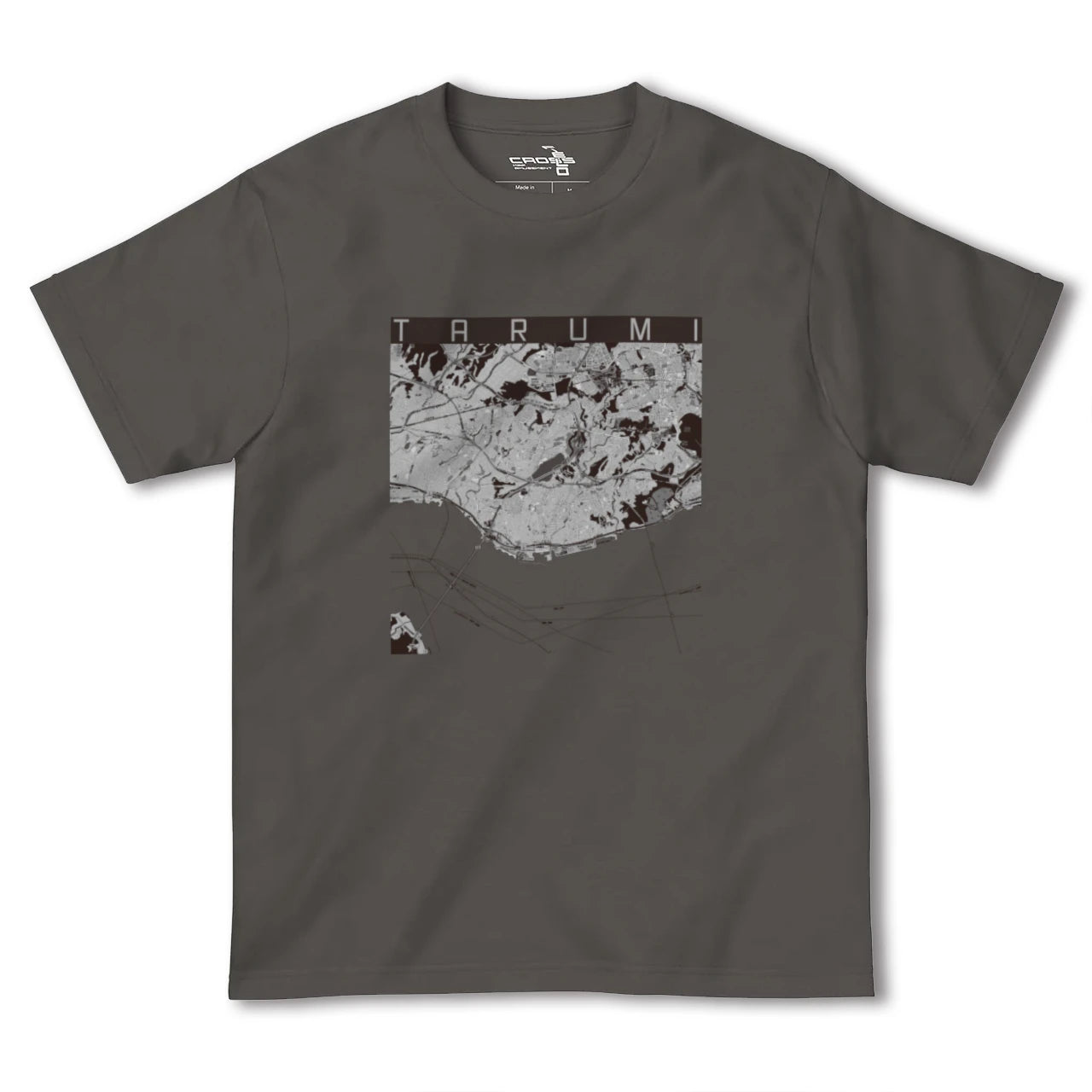 【垂水(兵庫県)】地図柄ヘビーウェイトTシャツ