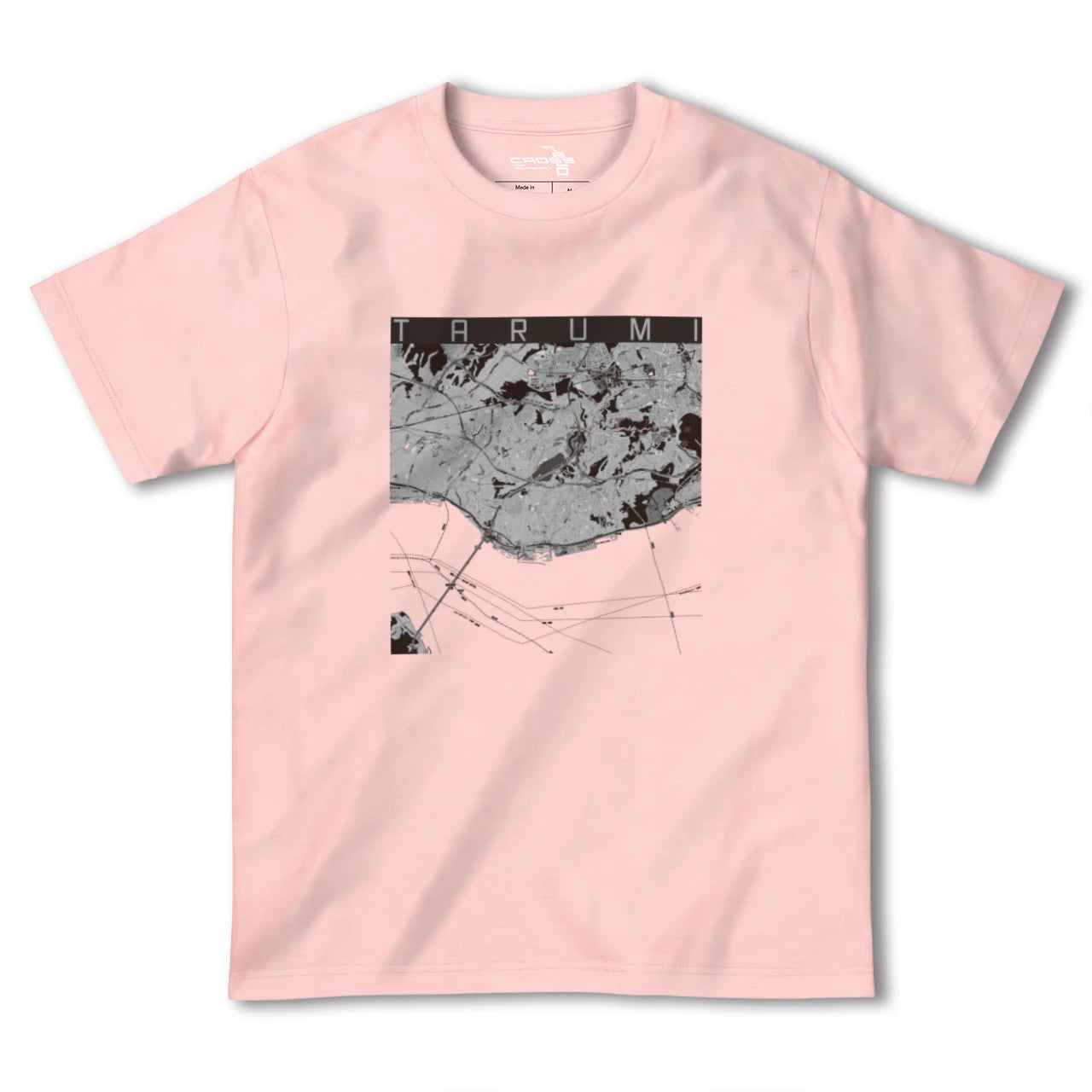 【垂水(兵庫県)】地図柄ヘビーウェイトTシャツ