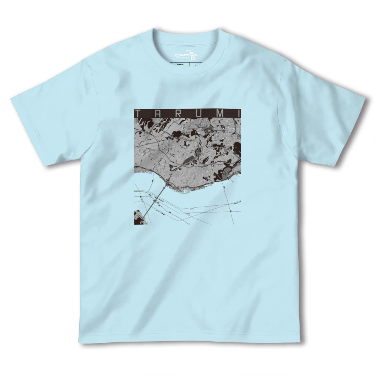 【垂水(兵庫県)】地図柄ヘビーウェイトTシャツ