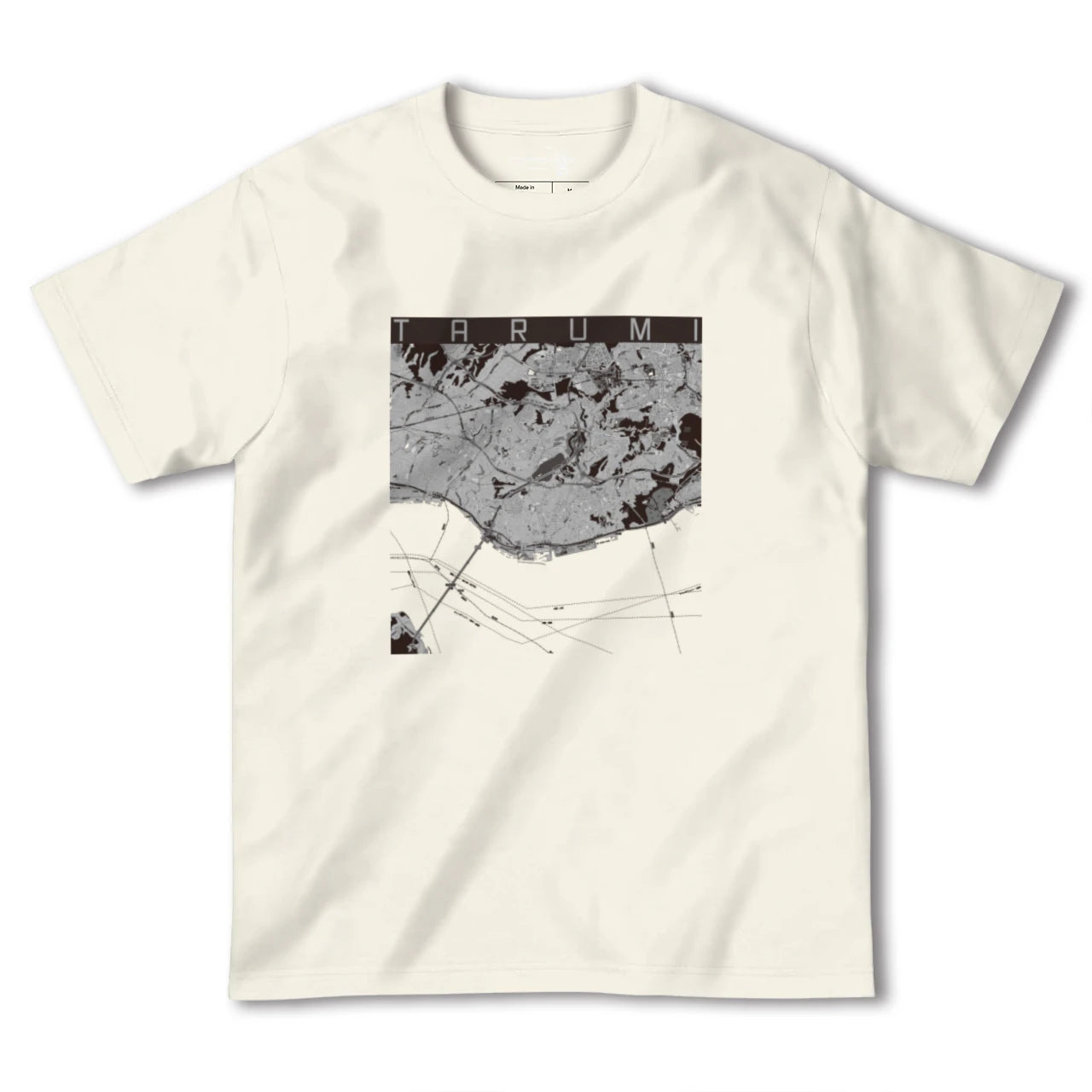 【垂水(兵庫県)】地図柄ヘビーウェイトTシャツ
