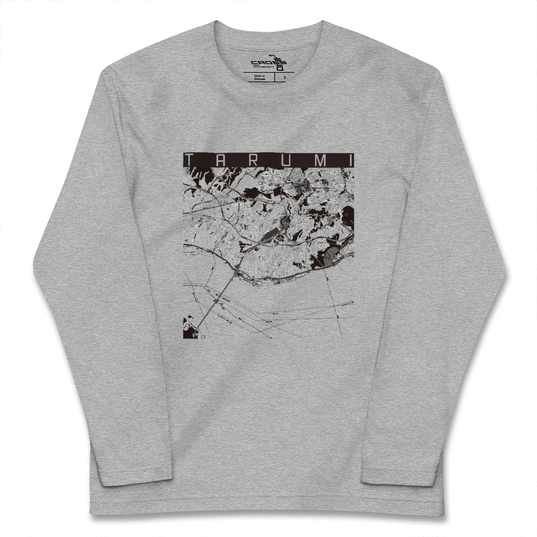 【垂水(兵庫県)】地図柄ロングスリーブTシャツ