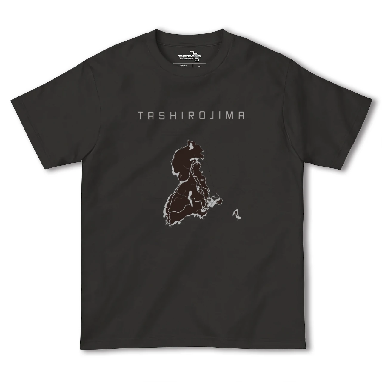 【田代島(宮城県)】地図柄ヘビーウェイトTシャツ