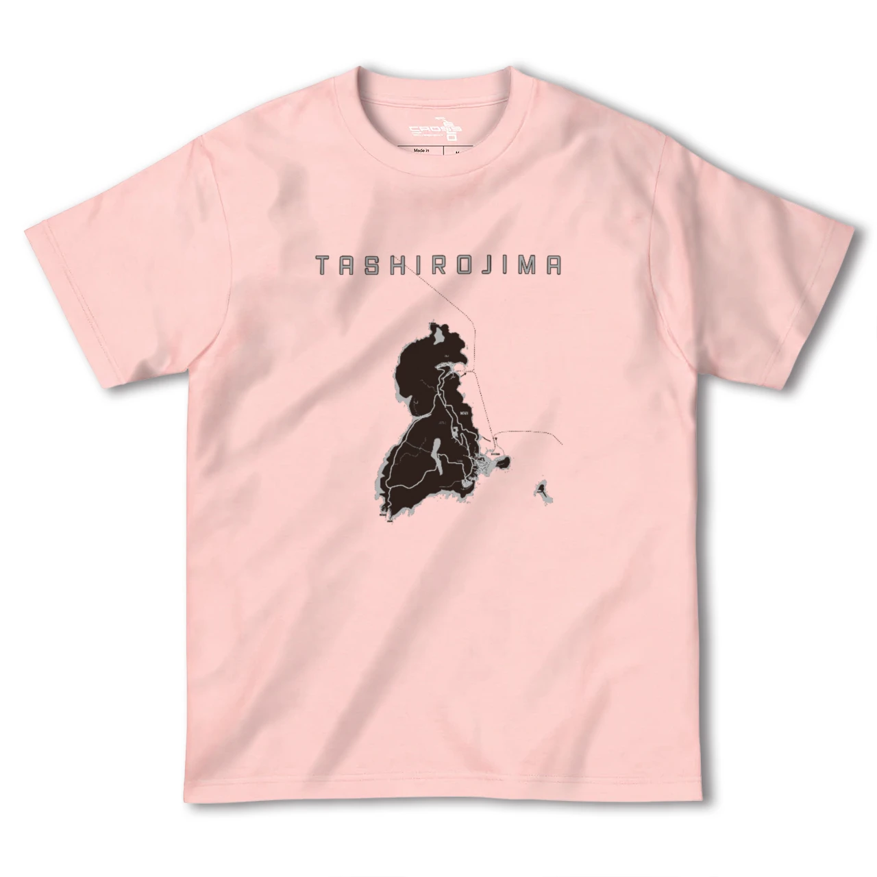 【田代島(宮城県)】地図柄ヘビーウェイトTシャツ