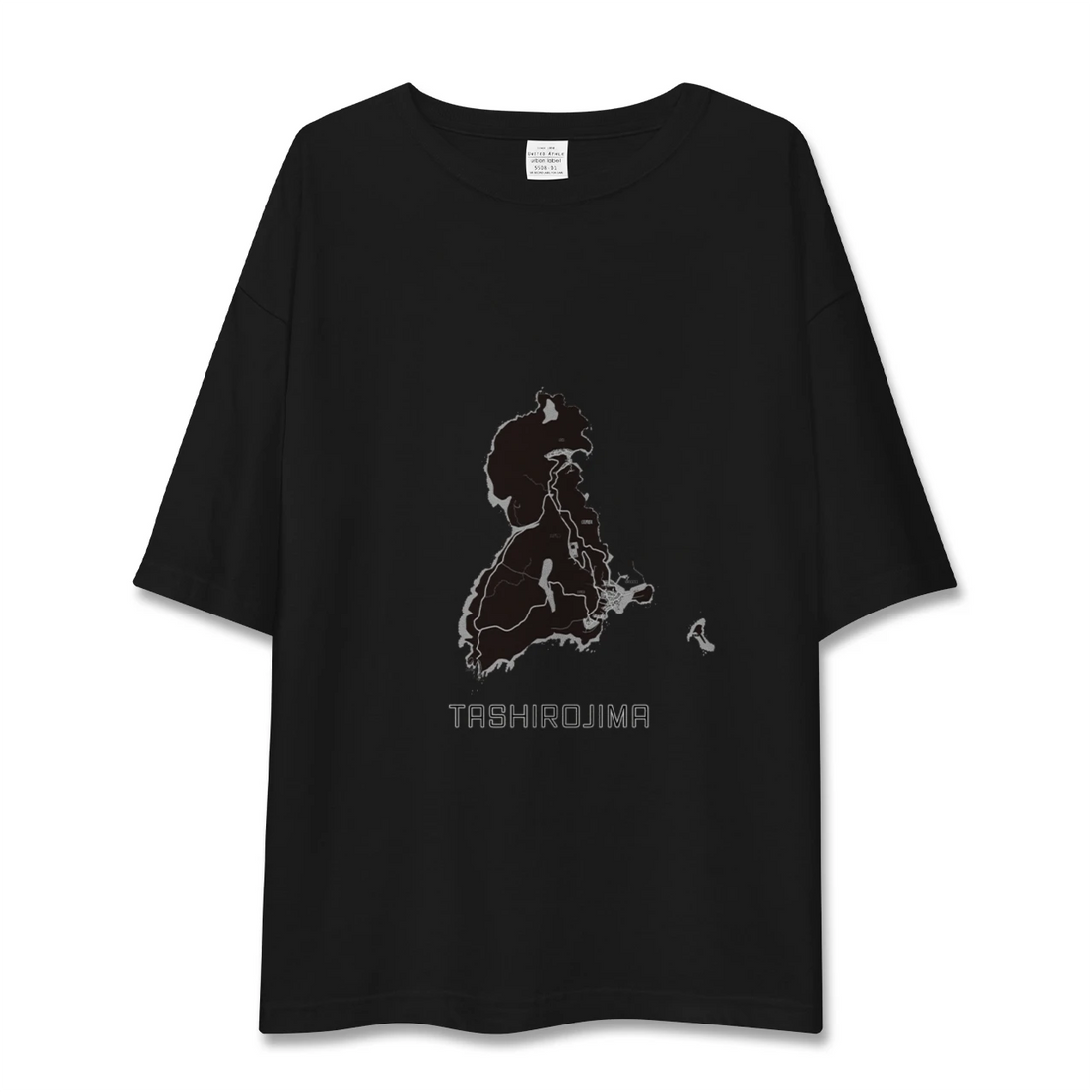 【田代島(宮城県)】地図柄ビッグシルエットTシャツ
