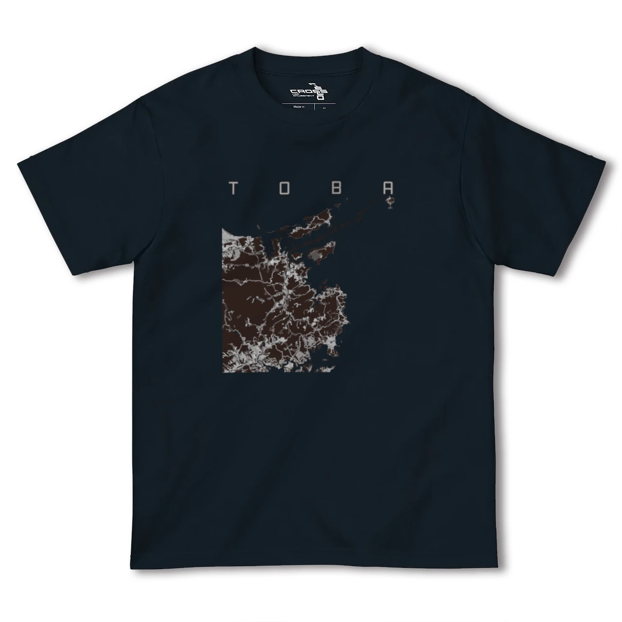 【鳥羽(三重県)】地図柄ヘビーウェイトTシャツ