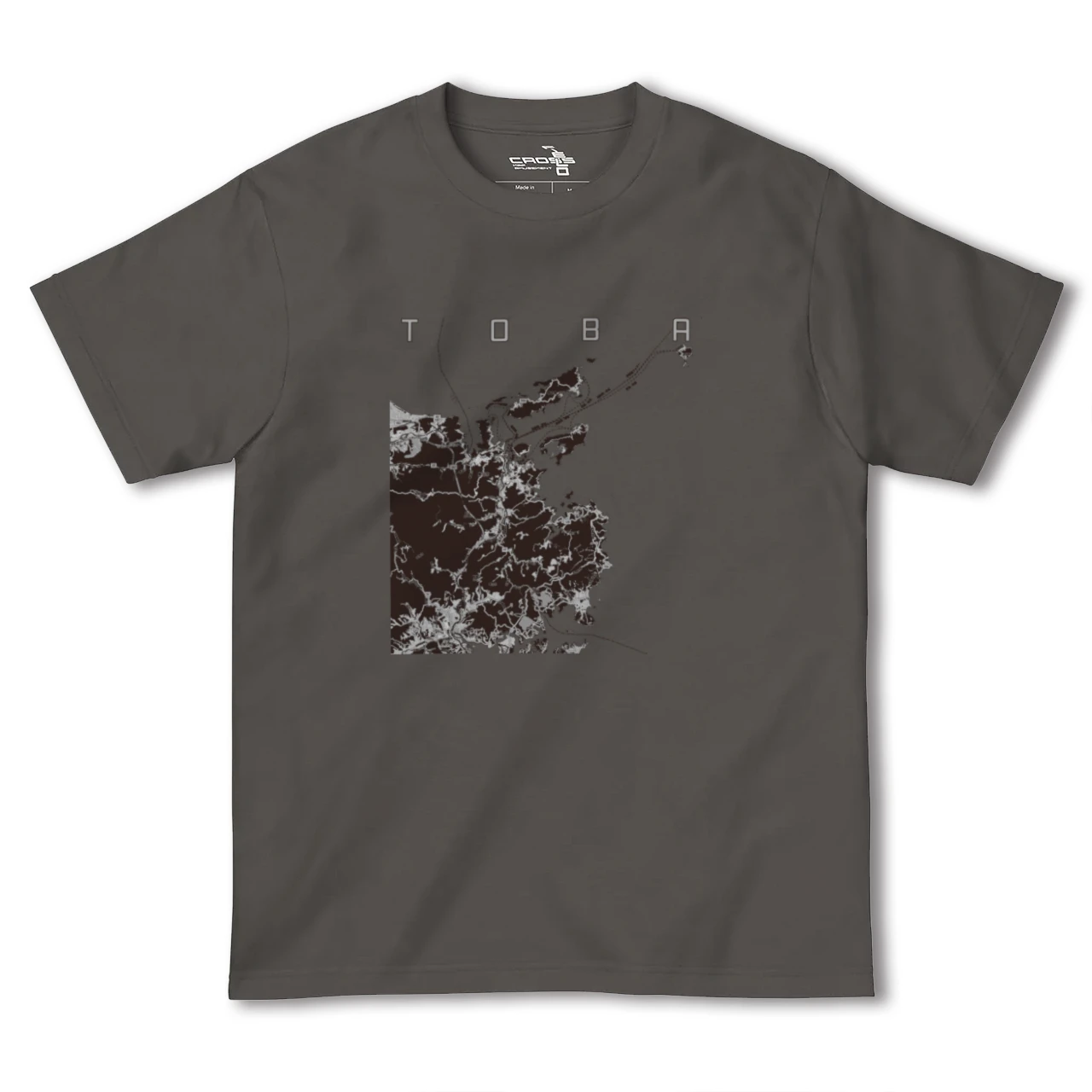 【鳥羽(三重県)】地図柄ヘビーウェイトTシャツ