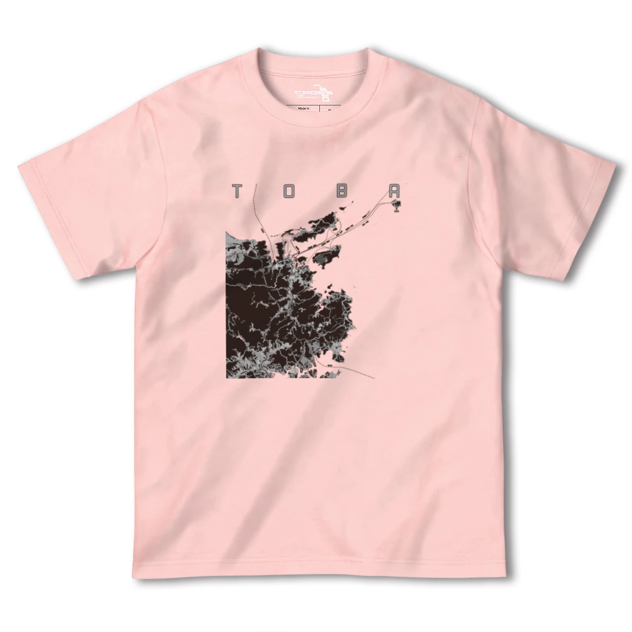 【鳥羽(三重県)】地図柄ヘビーウェイトTシャツ