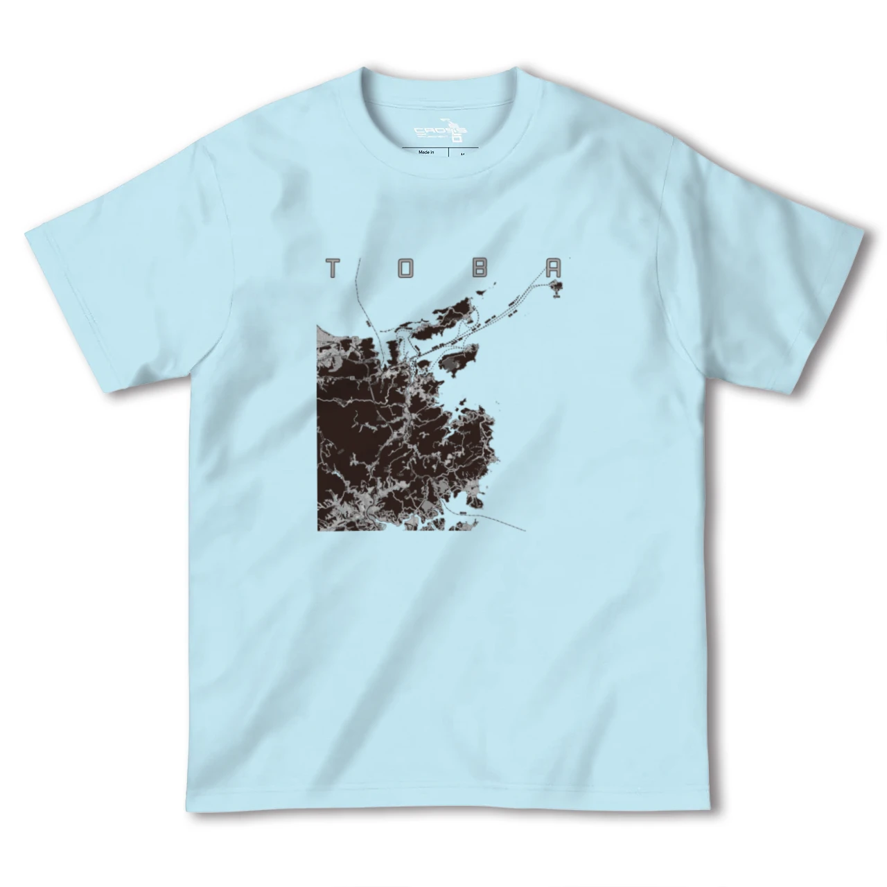 【鳥羽(三重県)】地図柄ヘビーウェイトTシャツ