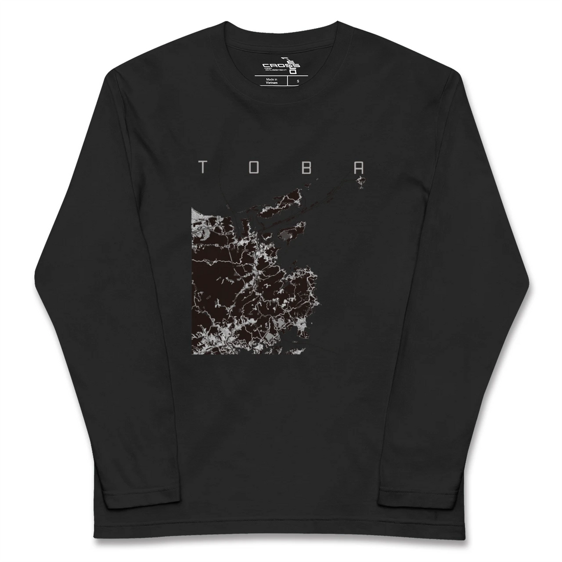 【鳥羽(三重県)】地図柄ロングスリーブTシャツ