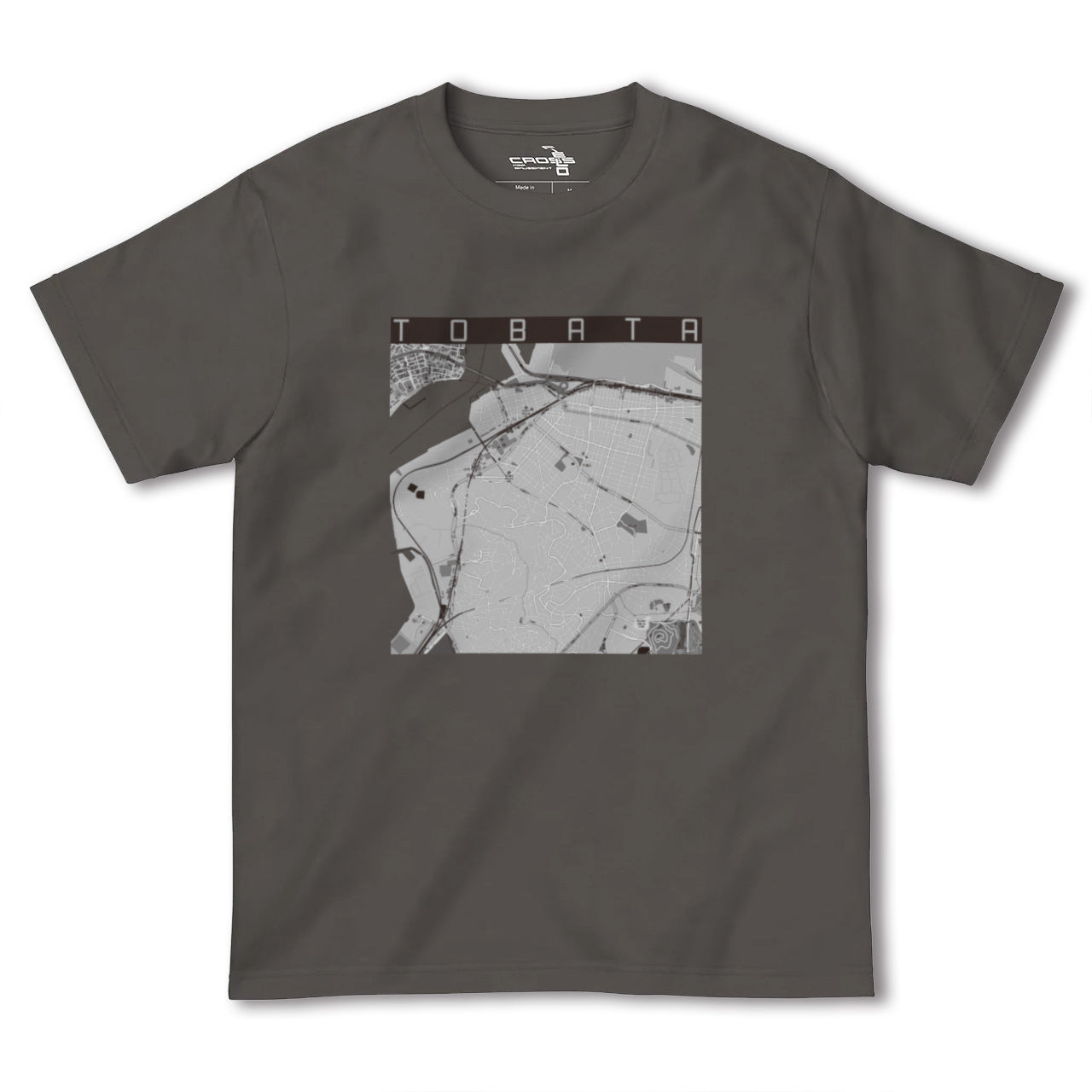 【戸畑(福岡県)】地図柄ヘビーウェイトTシャツ