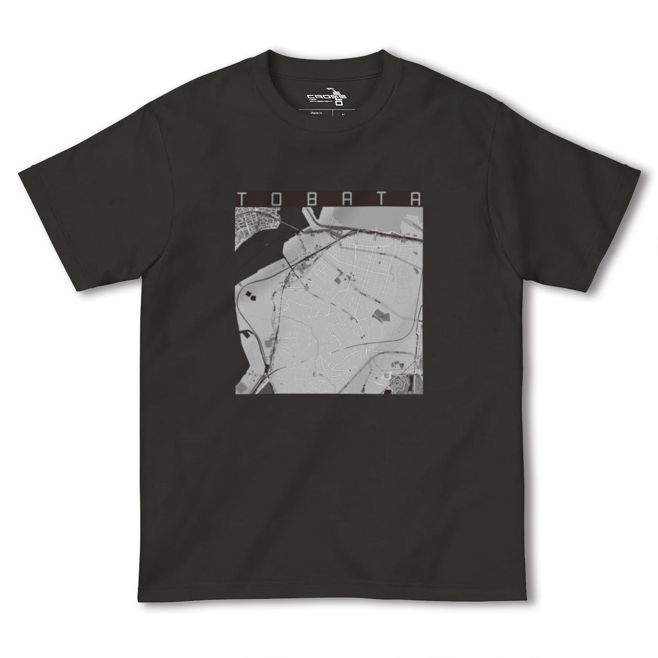 【戸畑(福岡県)】地図柄ヘビーウェイトTシャツ