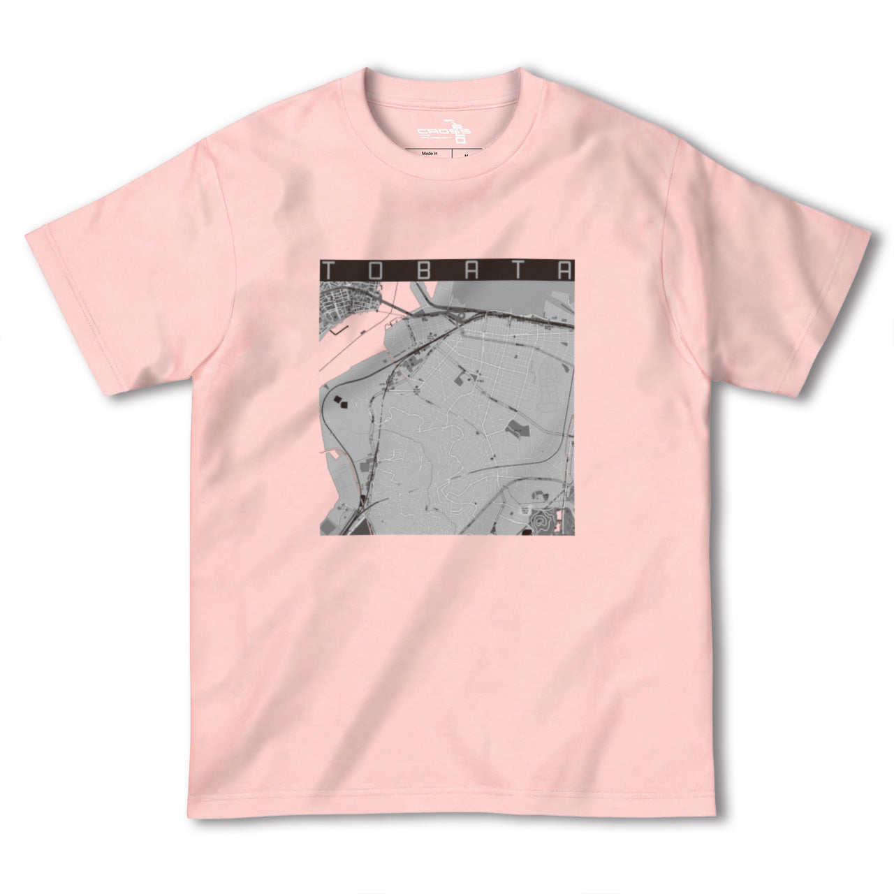 【戸畑(福岡県)】地図柄ヘビーウェイトTシャツ