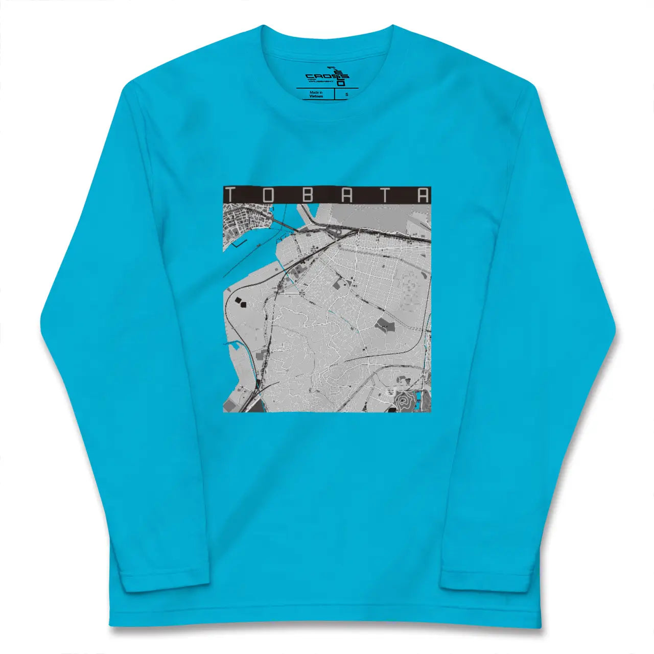 【戸畑(福岡県)】地図柄ロングスリーブTシャツ