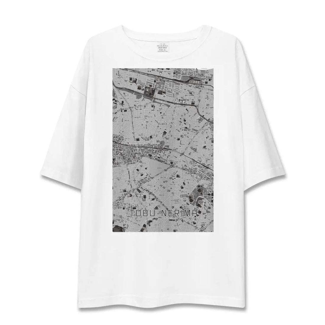 【東武練馬(東京都)】地図柄ビッグシルエットTシャツ