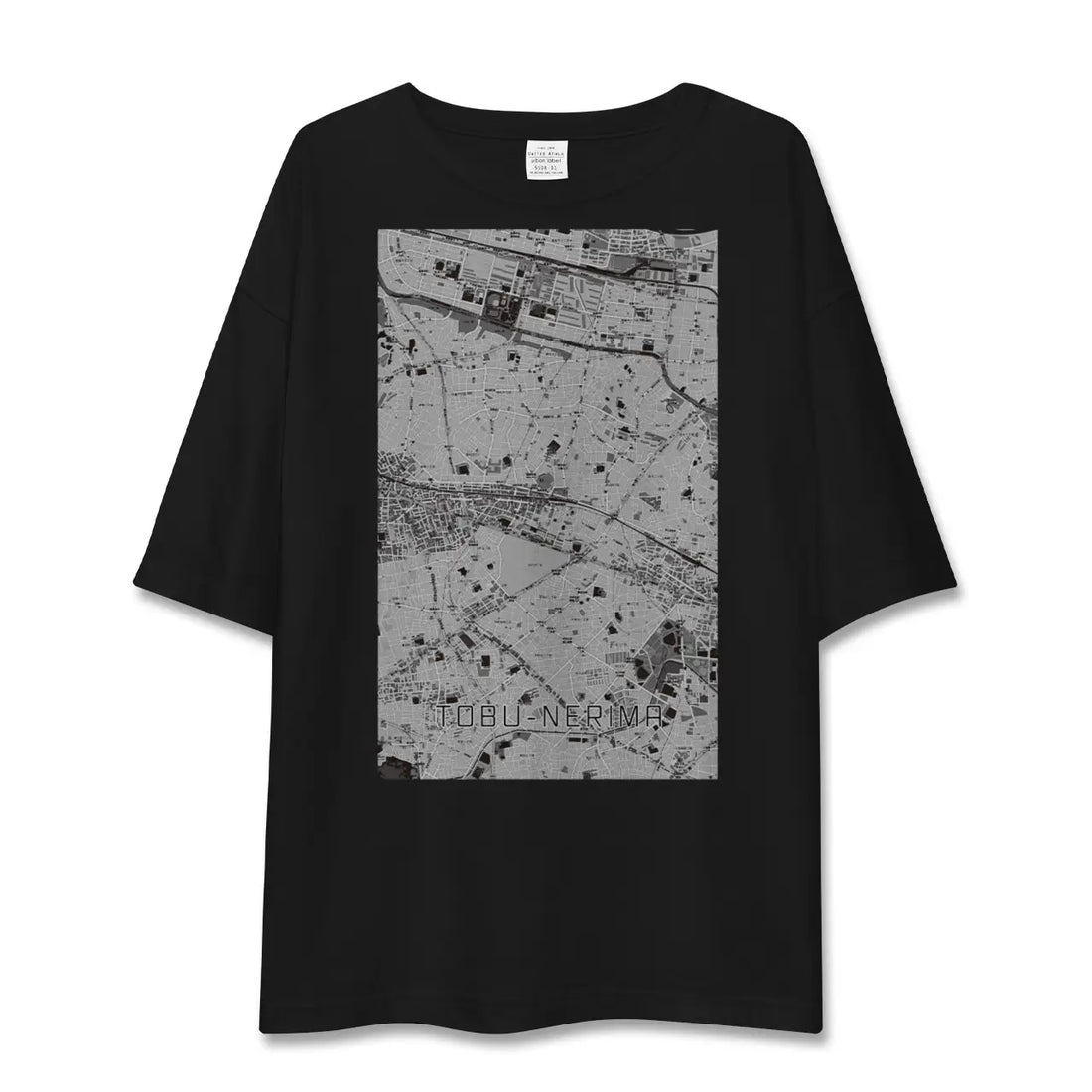 【東武練馬(東京都)】地図柄ビッグシルエットTシャツ