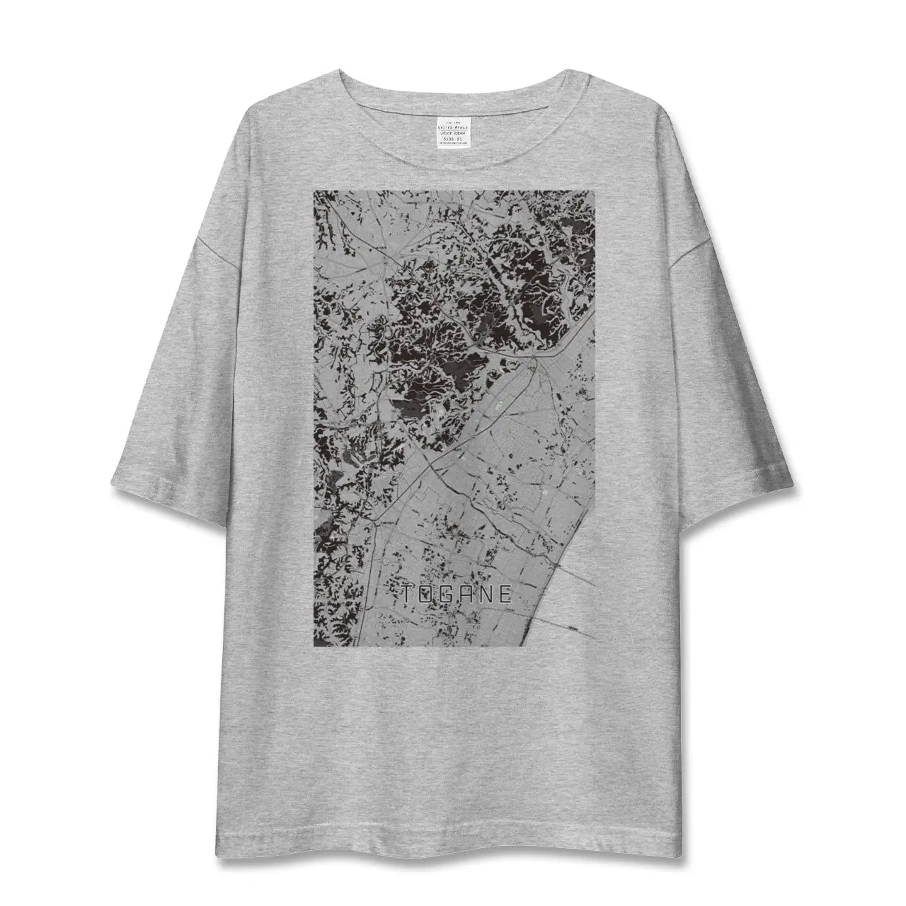 【東金(千葉県)】地図柄ビッグシルエットTシャツ