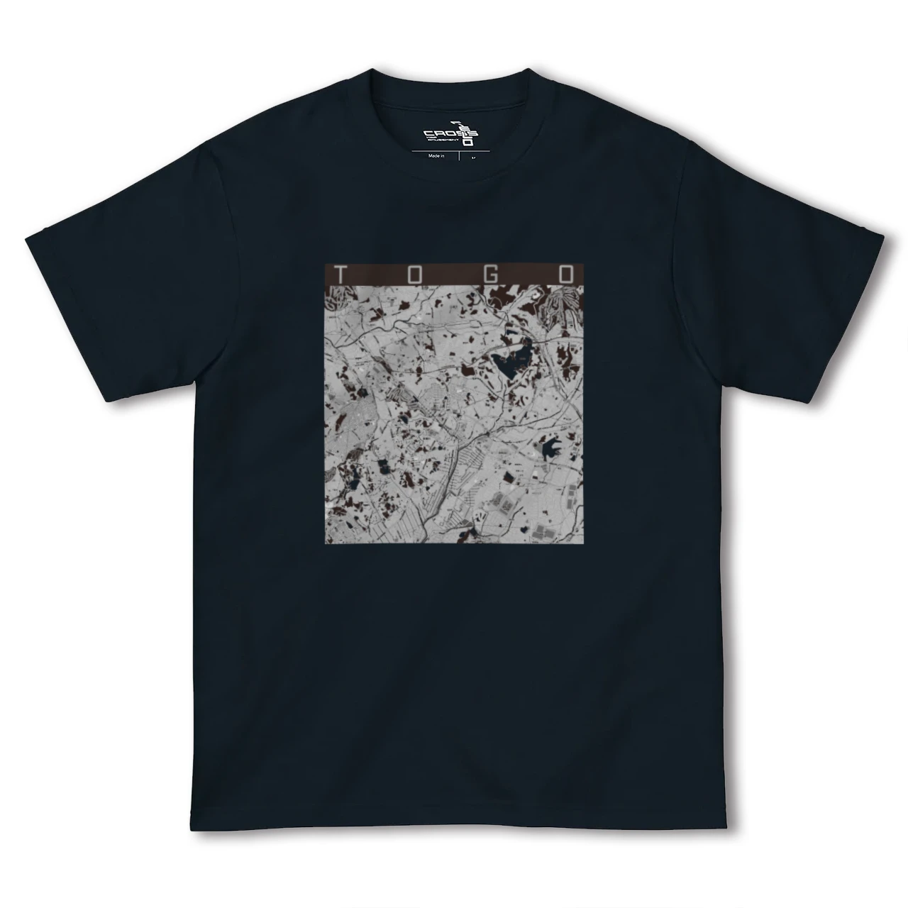 【東郷(愛知県)】地図柄ヘビーウェイトTシャツ