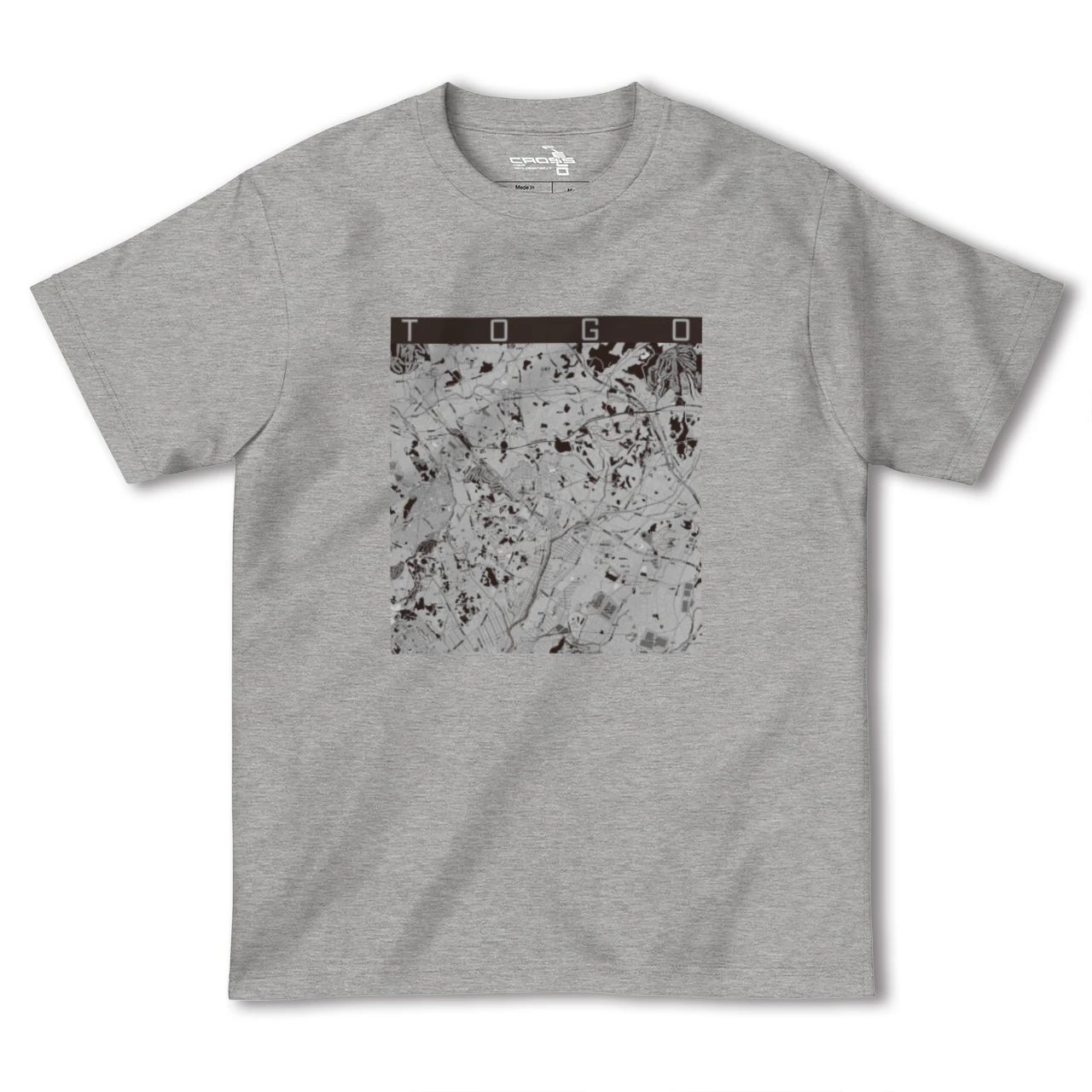 【東郷(愛知県)】地図柄ヘビーウェイトTシャツ