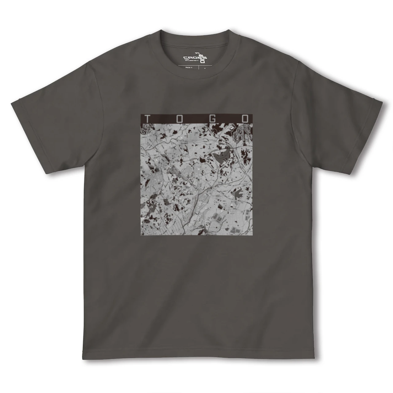 【東郷(愛知県)】地図柄ヘビーウェイトTシャツ